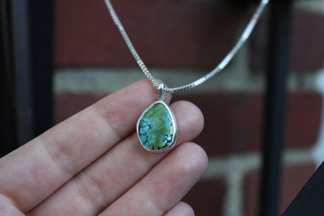 hubei turquoise pendant