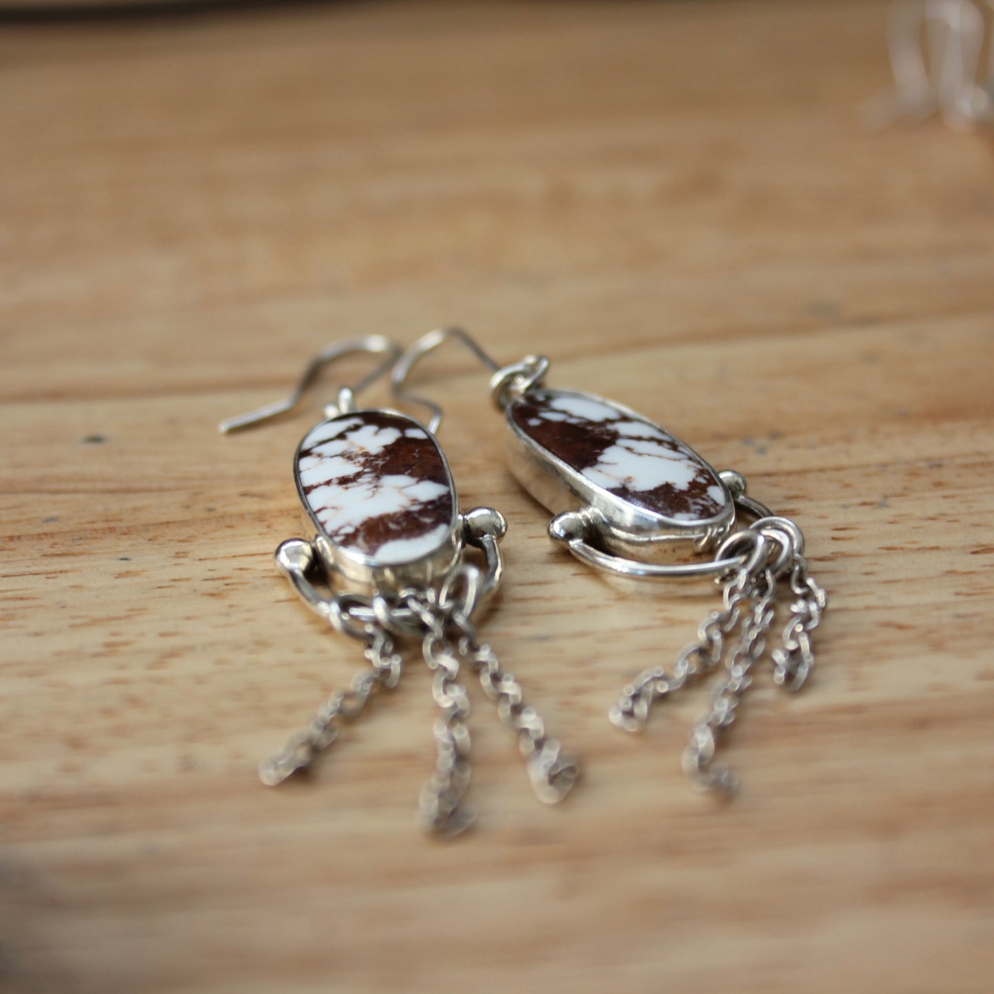 wild horse jasper earrings