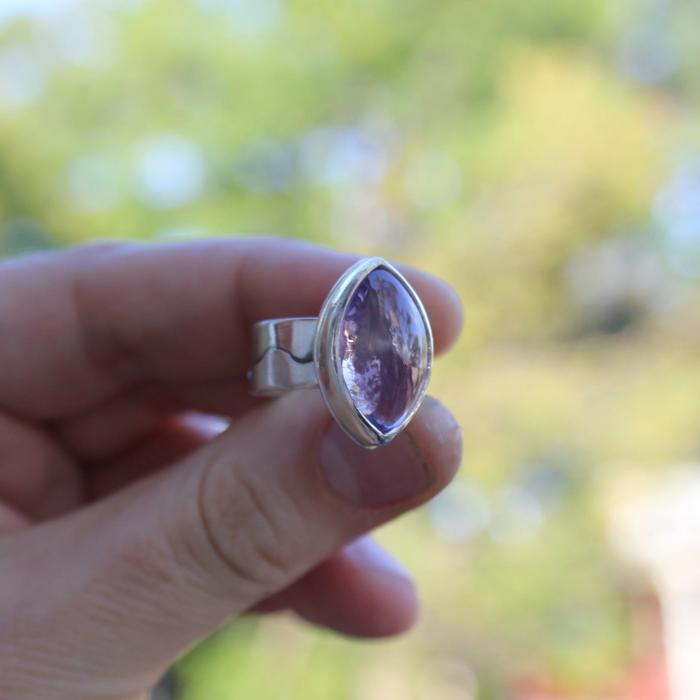 shenandoah ring with amethyst