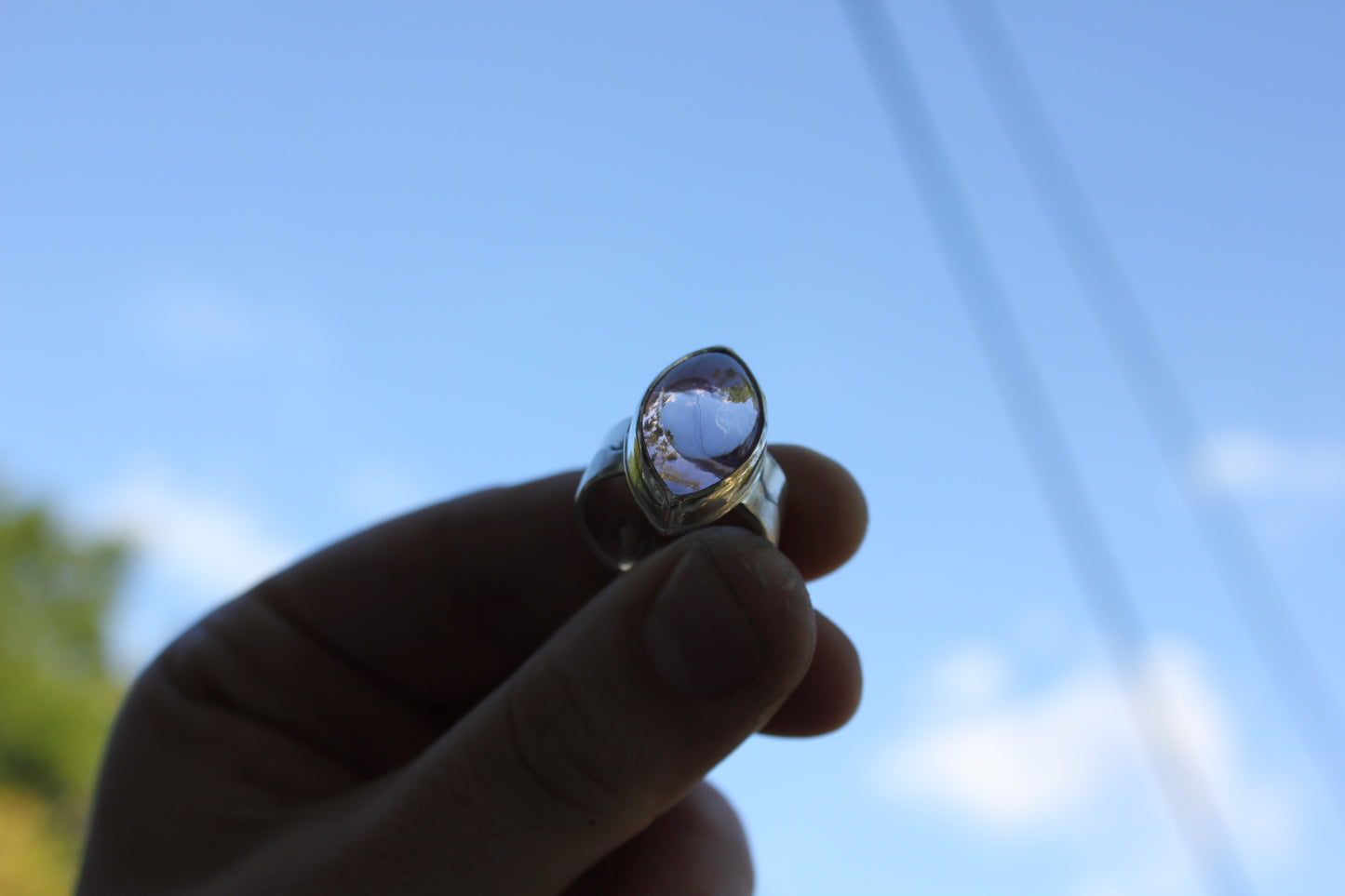 shenandoah ring with amethyst