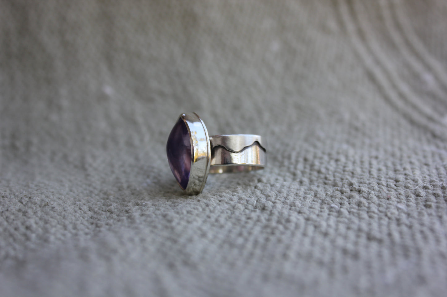 shenandoah ring with amethyst
