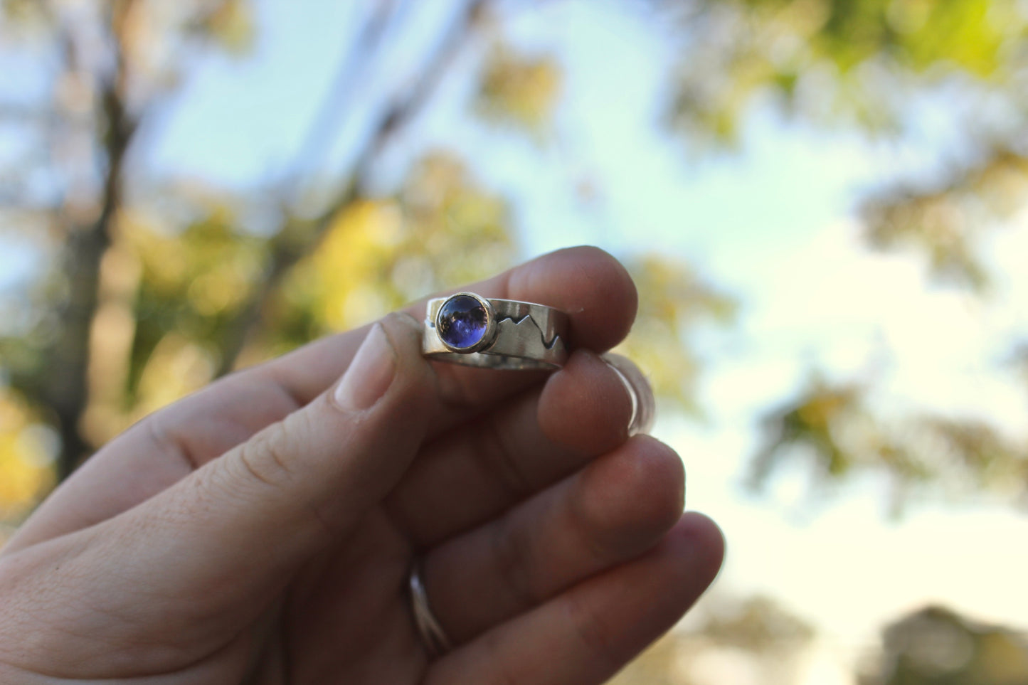 shenandoah ring with kyanite
